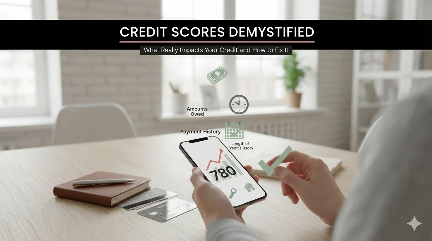 Credit Scores Demystified: What Really Impacts Your Credit and How to Fix It